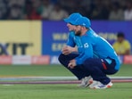 Cricket - Second One Day International - India v England - Barabati Stadium, Cuttack, India - February 9, 2025 England's Harry Brook and Ben Duckett in the field REUTERS/Sahiba Chawdhary