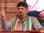 Karnataka deputy chief minister DK Shivakumar.