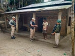 104 rifles and ammunition were voluntarily turned in by citizens in six districts of conflict-torn Manipur