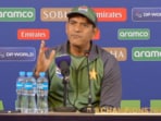 Aaqib Javed addresses the press before Bangladesh vs Pakistan match Aaqib Javed addresses the press before Bangladesh vs Pakistan match