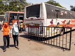 Pune rape case updates: The Swargate Bus Stand where a 26-year-old woman was allegedly raped inside a Maharashtra State Road Transport Corporation (MSRTC) bus in Pune, Thursday, Feb. 27, 2025.