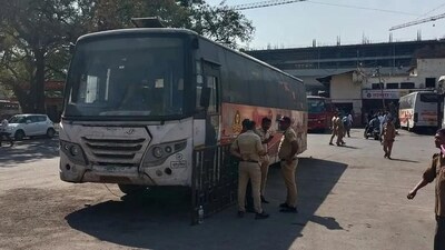 A 26-year-old woman was allegedly raped inside a stationary Shivshahi bus belonging to MSRTC at Swargate bus stand, police said on Wednesday. (HT_PRINT)