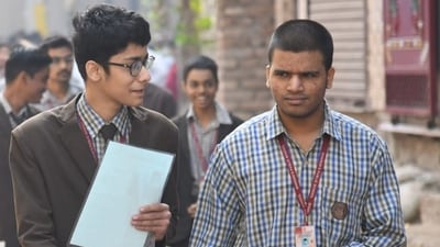 This year, the CBSE Class 10, 12 board examination is being conducted for around 44 lakh students from 8,000 schools in the country and abroad. (Santosh Kumar) This year, the CBSE Class 10, 12 board examination is being conducted for around 44 lakh students from 8,000 schools in the country and abroad. (Santosh Kumar)