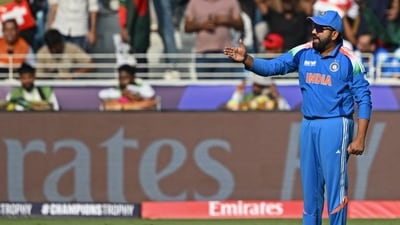 Indian cricketer Rohit Sharma has rented out his property in Lower Parel, Mumbai, for ₹2.60 lakh per month, according to property registration documents reviewed by Square Yards. (AFP) Indian cricketer Rohit Sharma has rented out his property in Lower Parel, Mumbai, for ₹2.60 lakh per month, according to property registration documents reviewed by Square Yards. (AFP)