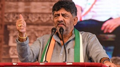 Karnataka deputy chief minister DK Shivakumar. (PTI) Karnataka deputy chief minister DK Shivakumar. (PTI)