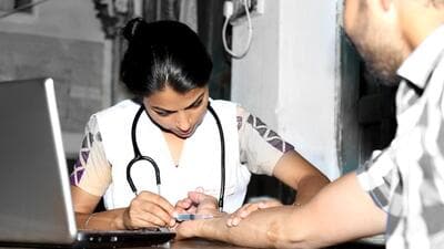 I empathised with him and explained the immense stress and patient overload that healthcare professionals face in government-run institutions. (Getty Images/iStockphoto)