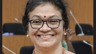 Dr Shaija A, who has been appointed as the Dean of the Planning and Development Department, with effect from March 7, had allegedly expressed "pride" in Godse for assassinating Mahatma Gandhi and thus "saving India". (Image source: nitc.ac.in) Dr Shaija A, who has been appointed as the Dean of the Planning and Development Department, with effect from March 7, had allegedly expressed "pride" in Godse for assassinating Mahatma Gandhi and thus "saving India". (Image source: nitc.ac.in)