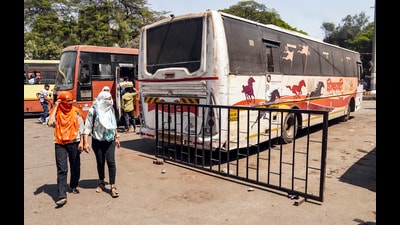 The Swargate Bus Stand where 26-year-old woman was allegedly raped inside a Maharashtra State Road Transport Corporation (MSRTC) bus, in Pune, Thursday. (PTI) The Swargate Bus Stand where 26-year-old woman was allegedly raped inside a Maharashtra State Road Transport Corporation (MSRTC) bus, in Pune, Thursday. (PTI)
