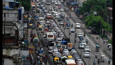 The proposed corridor would ensure smooth vehicular movement, reduce congestion, and provide a seamless connection to Ayodhya, which has seen an increase in tourist footfall. (Deepak Gupta/HT Photo) The proposed corridor would ensure smooth vehicular movement, reduce congestion, and provide a seamless connection to Ayodhya, which has seen an increase in tourist footfall. (Deepak Gupta/HT Photo)