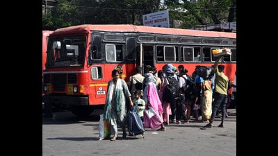 The rape incident has sparked widespread protests across Pune, with growing criticism of the government’s handling of security at public transport hubs. (HT PHOTO) The rape incident has sparked widespread protests across Pune, with growing criticism of the government’s handling of security at public transport hubs. (HT PHOTO)