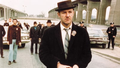 Gene Hackman played Detective Jimmy "Popeye" Doyle in The French Connection. (Credit: Producer Philip D'Antoni) Gene Hackman played Detective Jimmy "Popeye" Doyle in The French Connection. (Credit: Producer Philip D'Antoni)