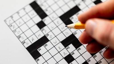 Even if no one's watching, people cheat on puzzles like crossword. (Shutterstock) Even if no one's watching, people cheat on puzzles like crossword. (Shutterstock)