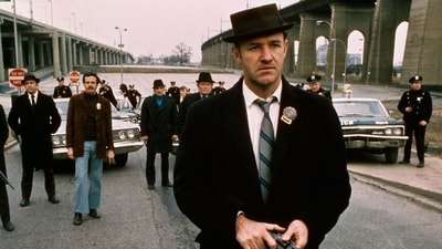 Gene Hackman as NYPD Det. Jimmy "Popeye" Doyle in The French Connection (1971) (Getty Images) Gene Hackman as NYPD Det. Jimmy "Popeye" Doyle in The French Connection (1971) (Getty Images)