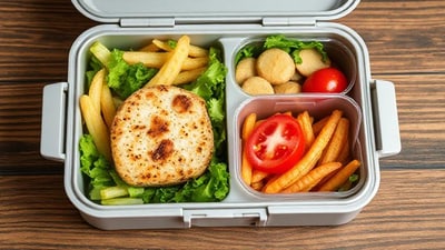 Stylish and compact office lunch box for fresh daily meals. Stylish and compact office lunch box for fresh daily meals.