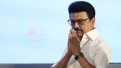 Tamil Nadu chief minister MK Stalin said that the state resists this because it knows 'where this ends'. (PTI) Tamil Nadu chief minister MK Stalin said that the state resists this because it knows 'where this ends'. (PTI)