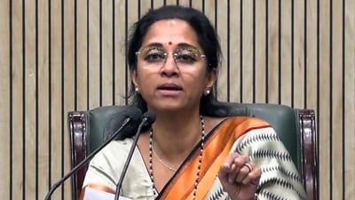 Pune bus rape case: Supriya Sule urged CM Devendra Fadnavis to immediately review the law and order situation in Pune. (ANI) Pune bus rape case: Supriya Sule urged CM Devendra Fadnavis to immediately review the law and order situation in Pune. (ANI)