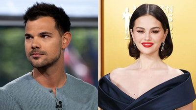 Taylor Lautner and Selena Gomez