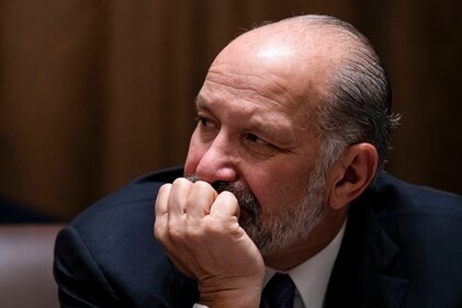 Howard Lutnick, US commerce secretary, during the cabinet meeting at the White House on Wednesday. (Bloomberg) Howard Lutnick, US commerce secretary, during the cabinet meeting at the White House on Wednesday. (Bloomberg)