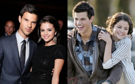 Taylor Lautner and Selena Gomez