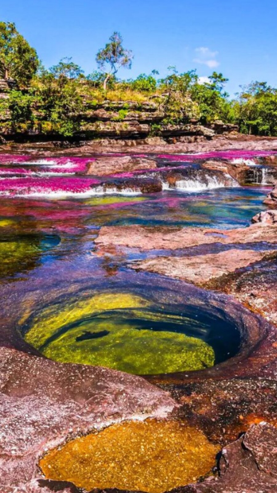 Most bizarre coloured rivers and lakes that look unreal | Hindustan Times