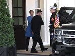 Ukraine's President Volodymyr Zelensky leaves the White House after meeting with US President Donald Trump, in Washington, DC, February 28, 2025.