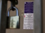 A notice was found outside a clinic in South Africa stating that it won't be able to provide services after Donald Trump pulled USAID funding.