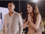 Shraddha Kapoor with rumoured boyfriend Rahul Mody at a wedding reception. Shraddha Kapoor with rumoured boyfriend Rahul Mody at a wedding reception.