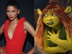 Zendaya's Shrek character 