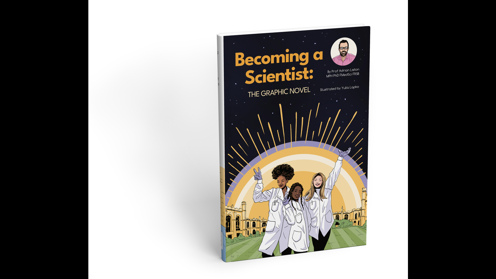 A truck driver’s son, a hospital orderly: A graphic novel explores who can be a scientist