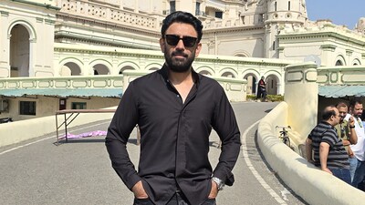 Amit Sadh at La Martiniere College, Lucknow Amit Sadh at La Martiniere College, Lucknow