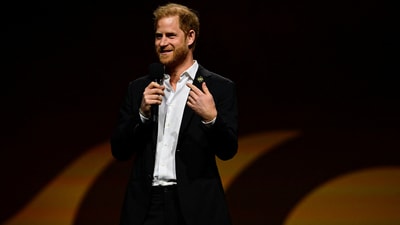 Prince Harry emphasized his unique perspective on service and leadership shaped by his background and ongoing initiatives like The Invictus Games Foundation. REUTERS/Jennifer Gauthier (REUTERS)