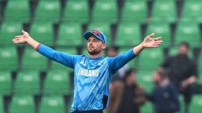 The South Africa game will be Jos Buttler's last as England's white-ball captain (AFP) The South Africa game will be Jos Buttler's last as England's white-ball captain (AFP)