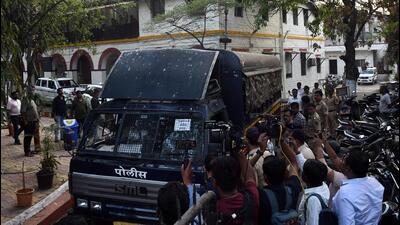 Court on Friday sent 37-year-old man accused of raping woman inside an empty parked state transport bus at Swargate depot in Pune city to police custody till March 12. (HT) Court on Friday sent 37-year-old man accused of raping woman inside an empty parked state transport bus at Swargate depot in Pune city to police custody till March 12. (HT)