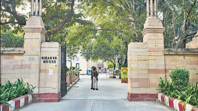 Following the discussion between the Centre and the respective rulers, Bikaner House was classified as “state property” and was taken on lease by Centre from Rajasthan government and Dr Karni Singh in March 1950. (PTI) Following the discussion between the Centre and the respective rulers, Bikaner House was classified as “state property” and was taken on lease by Centre from Rajasthan government and Dr Karni Singh in March 1950. (PTI)