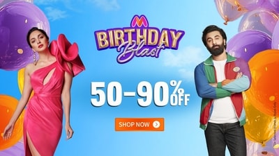 Celebrate fashion with up to 90% off! Grab handbags, footwear, dresses, and more during Myntra’s Birthday Blast Sale. Celebrate fashion with up to 90% off! Grab handbags, footwear, dresses, and more during Myntra’s Birthday Blast Sale.