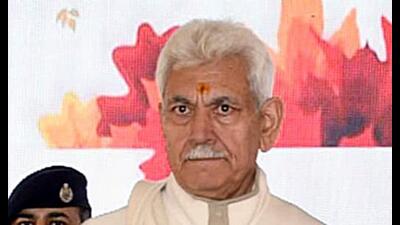 Jammu & Kashmir lieutenant governor Manoj Sinha (ANI)
