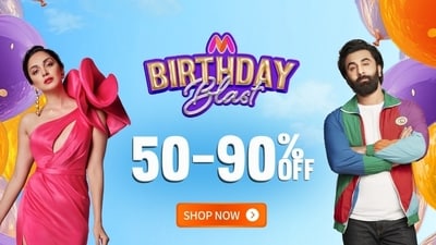 Myntra Birthday Blast is here Myntra Birthday Blast is here