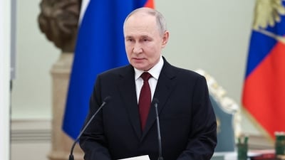 Russian president Vladimir Putin (AFP)