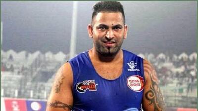 Sandeep Singh Nangal Ambian was shot dead by assailants during a kabaddi tournament in Mallian Khurd village in Jalandhar on March 14, 2022. (HT File)
