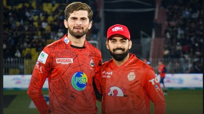 Shaheen Shah Afridi and Shabad Khan Shaheen Shah Afridi and Shabad Khan