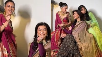 Sushmita Sen posted a cute video with daughters Renée and Alisah. Sushmita Sen posted a cute video with daughters Renée and Alisah.