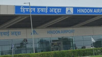 The Hindon Airport at Sikanderpur in Ghaziabad . (FILE) The Hindon Airport at Sikanderpur in Ghaziabad . (FILE)