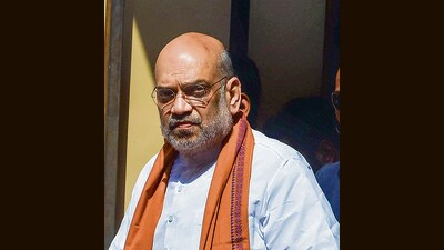 This would be Shah’s first such meeting in New Delhi with the top four officials after President’s Rule was imposed in Manipur. (ANI PHOTO) This would be Shah’s first such meeting in New Delhi with the top four officials after President’s Rule was imposed in Manipur. (ANI PHOTO)