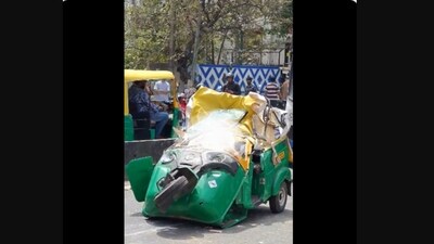 The incident took place near Seetha Circle in Girinagar. (X/@karnatakaportf) The incident took place near Seetha Circle in Girinagar. (X/@karnatakaportf)