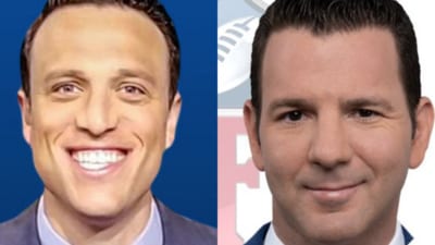 During a TNT segment, Charles Barkley humorously commented on the altercation between Ian Rapoport (R) and Jordan Schultz at Starbucks, while Schultz's father, Howard Schultz, was a former CEO of the coffee chain. During a TNT segment, Charles Barkley humorously commented on the altercation between Ian Rapoport (R) and Jordan Schultz at Starbucks, while Schultz's father, Howard Schultz, was a former CEO of the coffee chain.