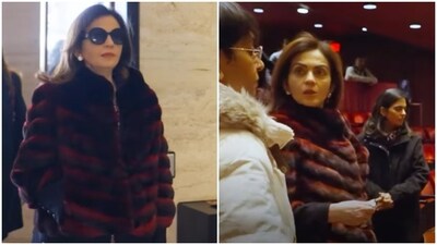 Nita Ambani and Isha Ambani visit Lincoln Centre in New York. Nita Ambani and Isha Ambani visit Lincoln Centre in New York.