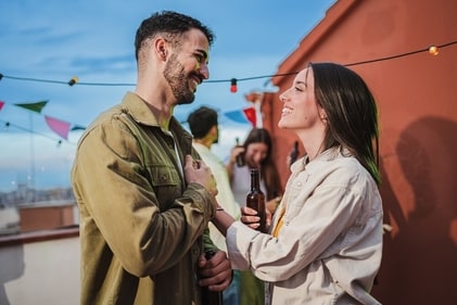 Even casual, playboy flirting is a big no-no. (Shutterstock)