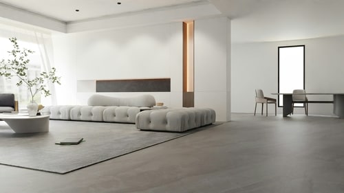 Matte grey flooring is one of the options. (PC: Vitero Tiles) Matte grey flooring is one of the options. (PC: Vitero Tiles)