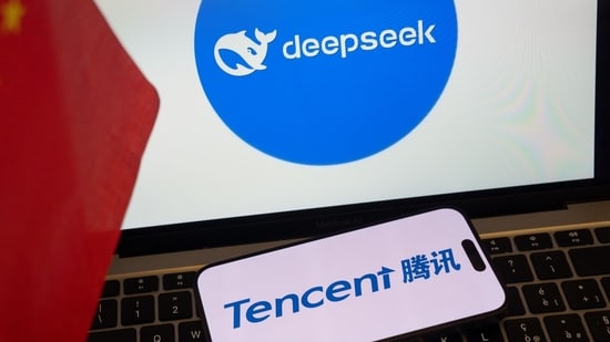 Tencent's AI model will rival China's Deepseek, which made waves in the global technology industry after its launch, (Bloomberg)