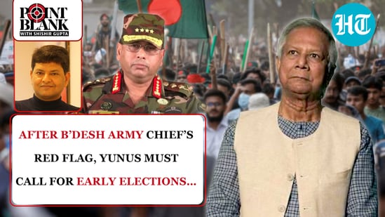 Bangladesh Army Chief’s Warning Exposes Mohd Yunus As Radical Islamists Run Amok